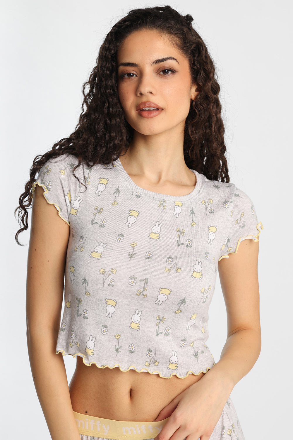 Miffy Pajama Tee And Boxer Shorts 2-Piece Set Miffy Pajama Tee And Boxer Shorts 2-Piece Set