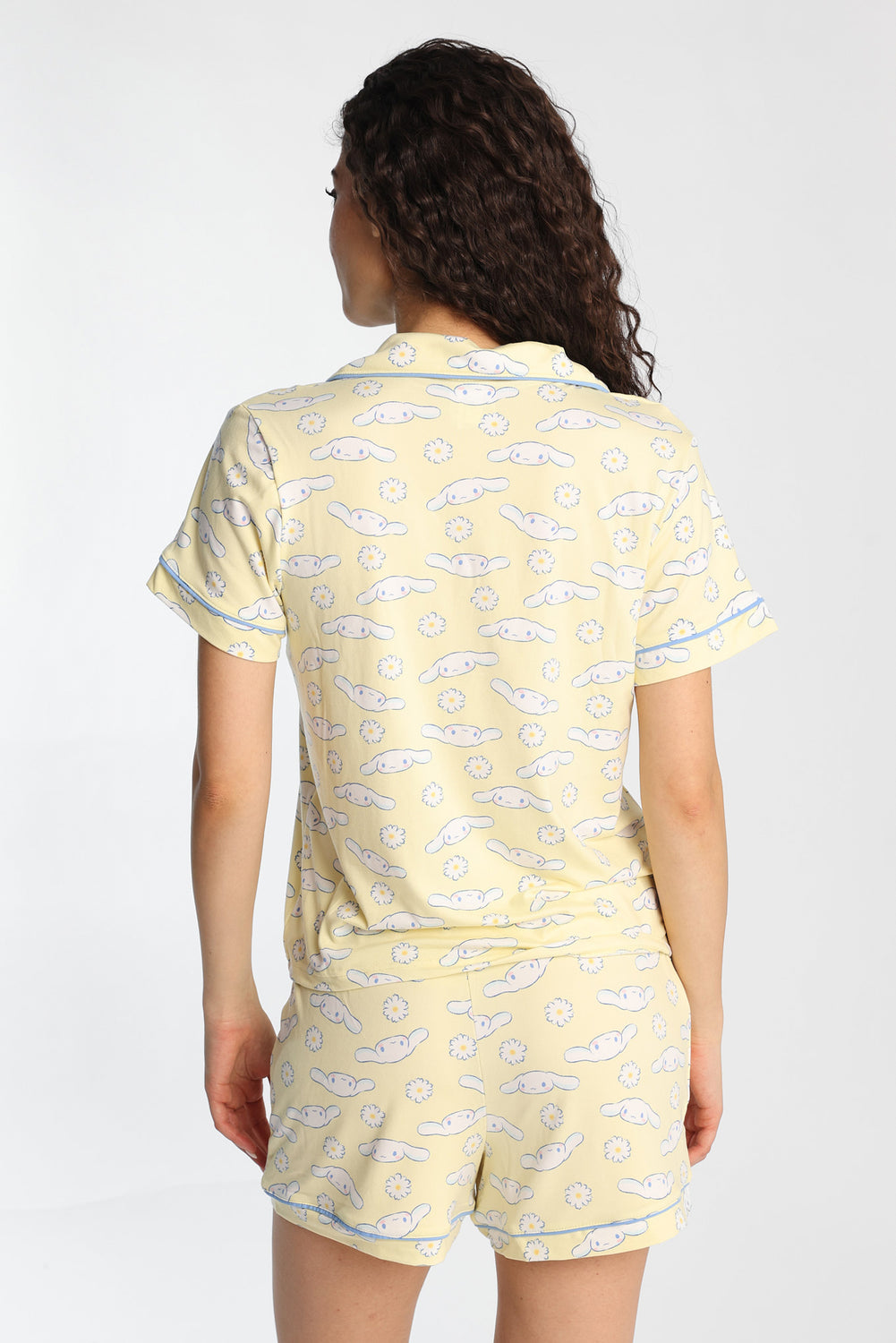 Cinnamoroll Pajama Shirt & Shorts 2-Piece Set Cinnamoroll Pajama Shirt & Shorts 2-Piece Set