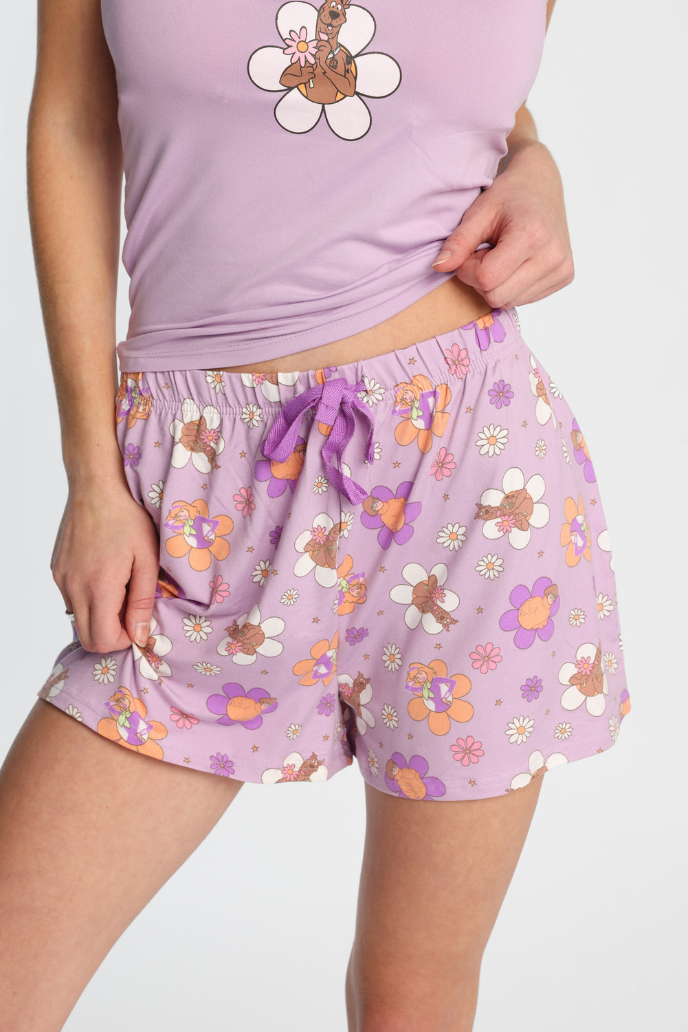 Scooby-Doo Super Soft Pajama Cami And Shorts 2-Piece Set Scooby-Doo Super Soft Pajama Cami And Shorts 2-Piece Set