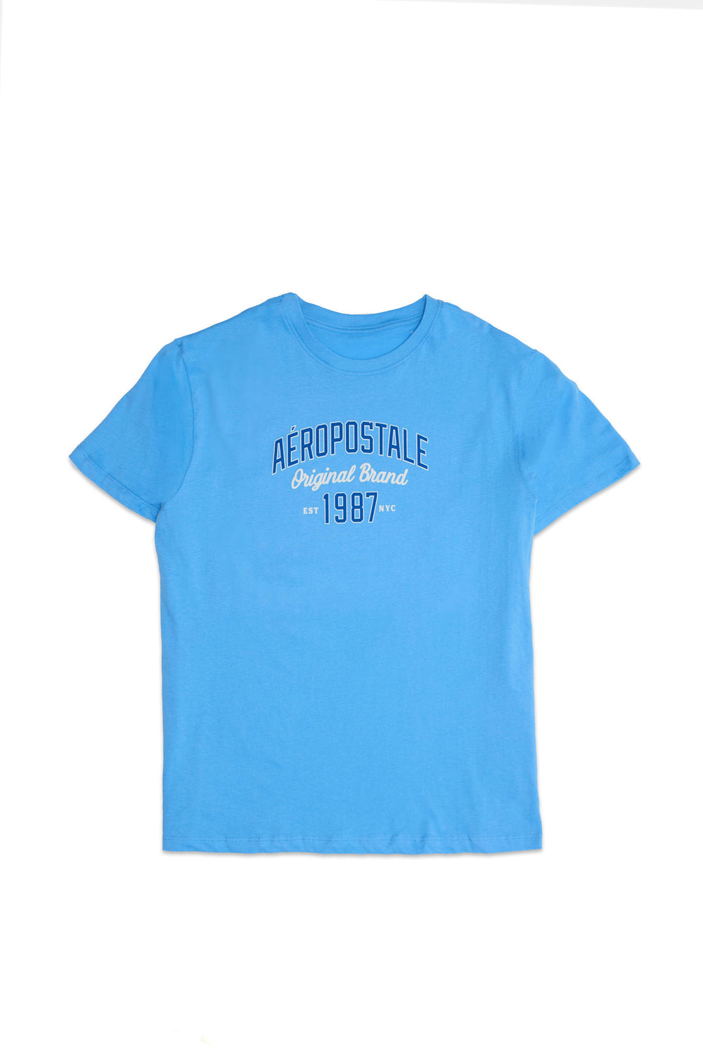 T-shirt coupe carrée imprimé Original Brand 1987 Aéropostale T-shirt coupe carrée imprimé Original Brand 1987 Aéropostale