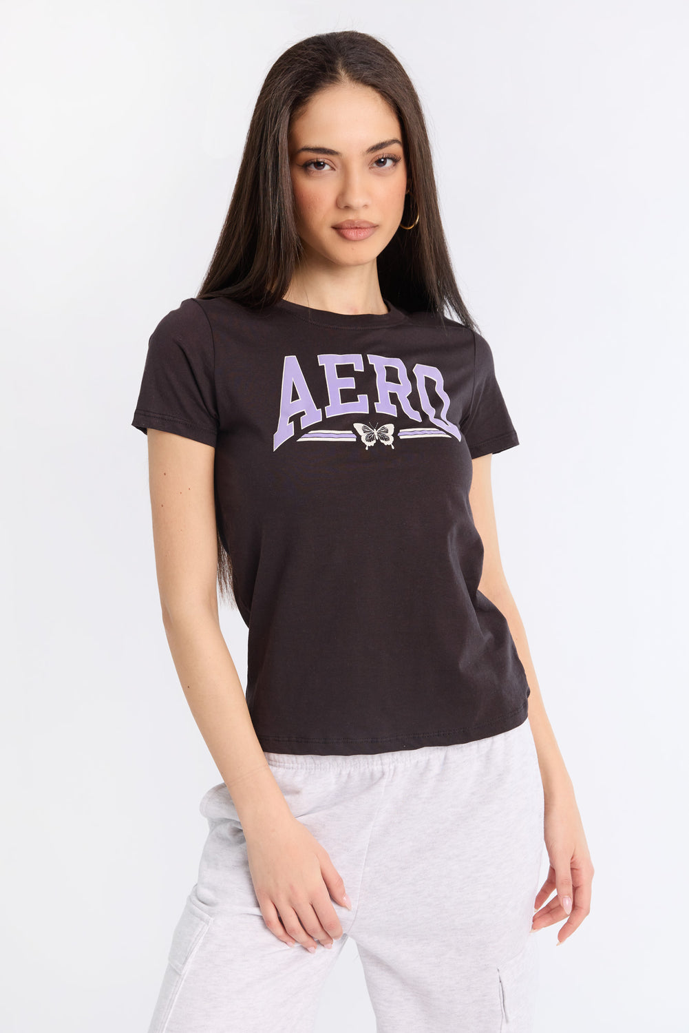 AERO Butterfly Graphic Classic Tee AERO Butterfly Graphic Classic Tee