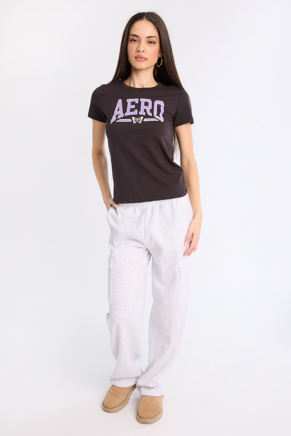 AERO Butterfly Graphic Classic Tee AERO Butterfly Graphic Classic Tee