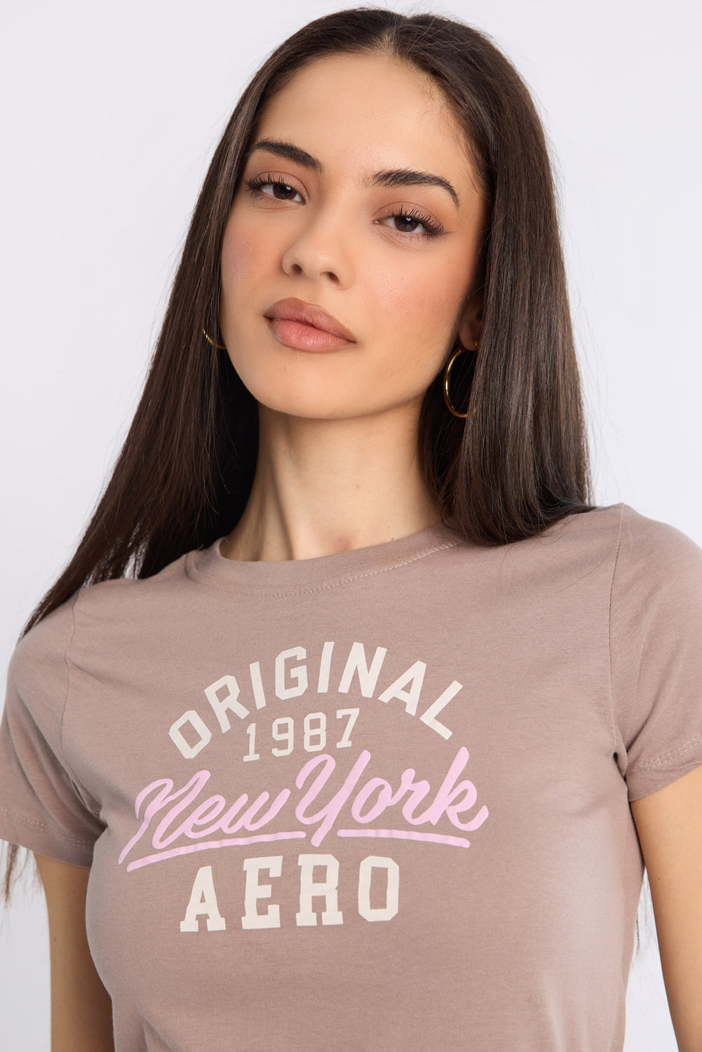 T-shirt coupe classique imprimé New York AERO T-shirt coupe classique imprimé New York AERO