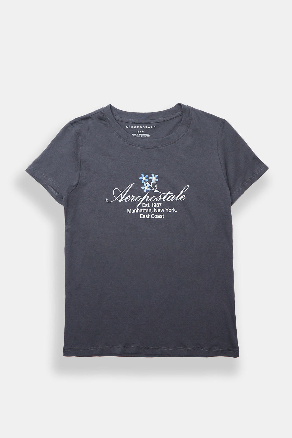 Aéropostale Flowers Graphic Classic Tee Aéropostale Flowers Graphic Classic Tee