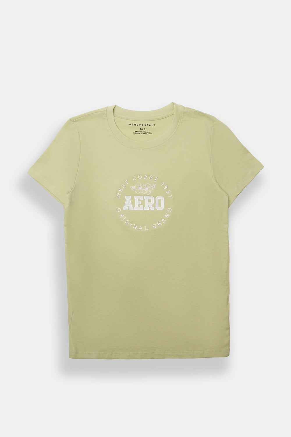 T-shirt coupe classique AERO West Coast brodé T-shirt coupe classique AERO West Coast brodé