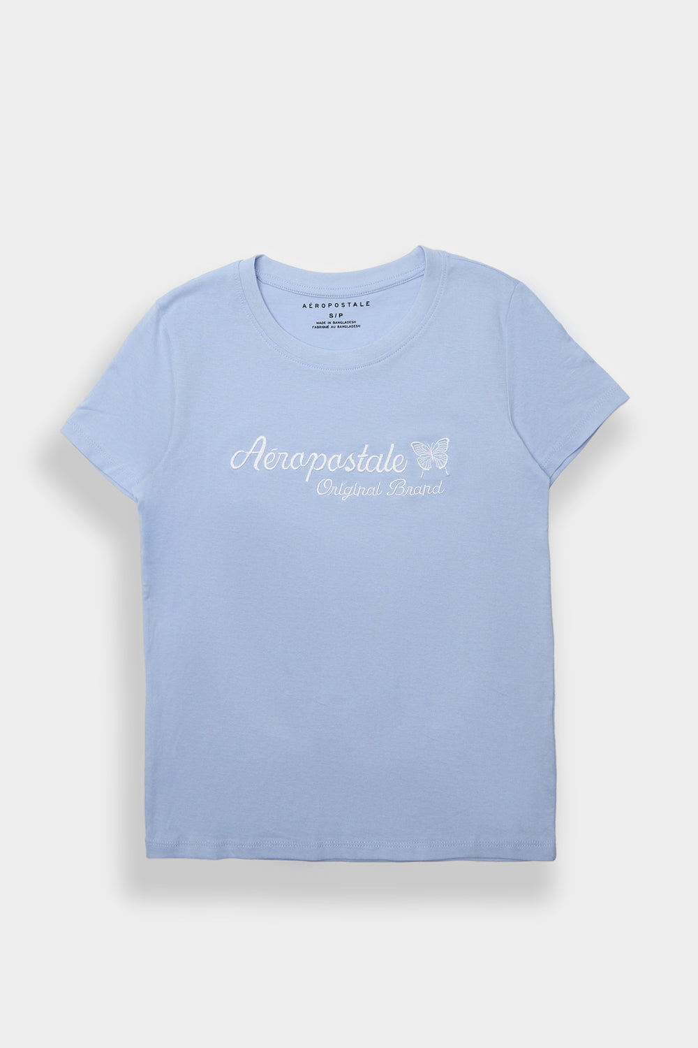 Aéropostale Butterfly Embroidered Classic Tee Aéropostale Butterfly Embroidered Classic Tee