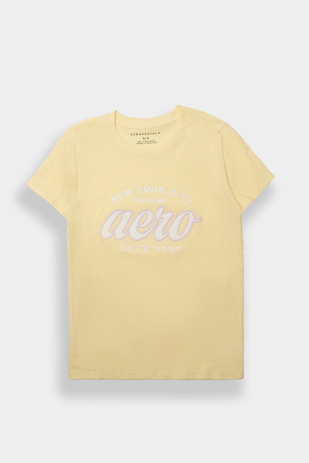 AERO New York City Embroidered Classic Tee AERO New York City Embroidered Classic Tee