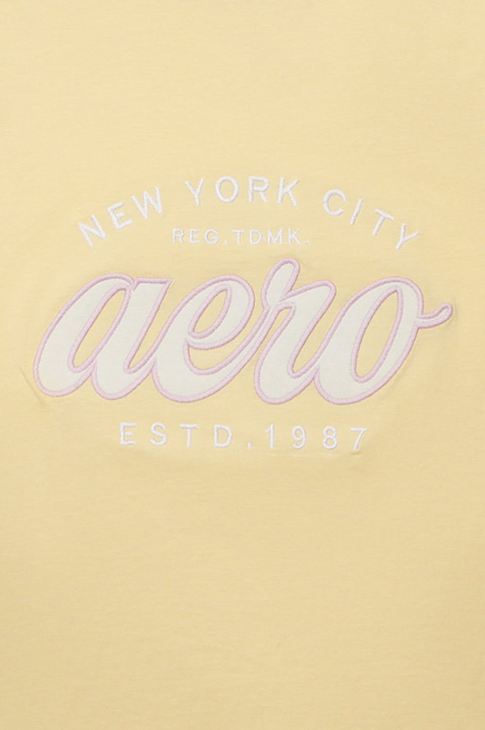 AERO New York City Embroidered Classic Tee AERO New York City Embroidered Classic Tee