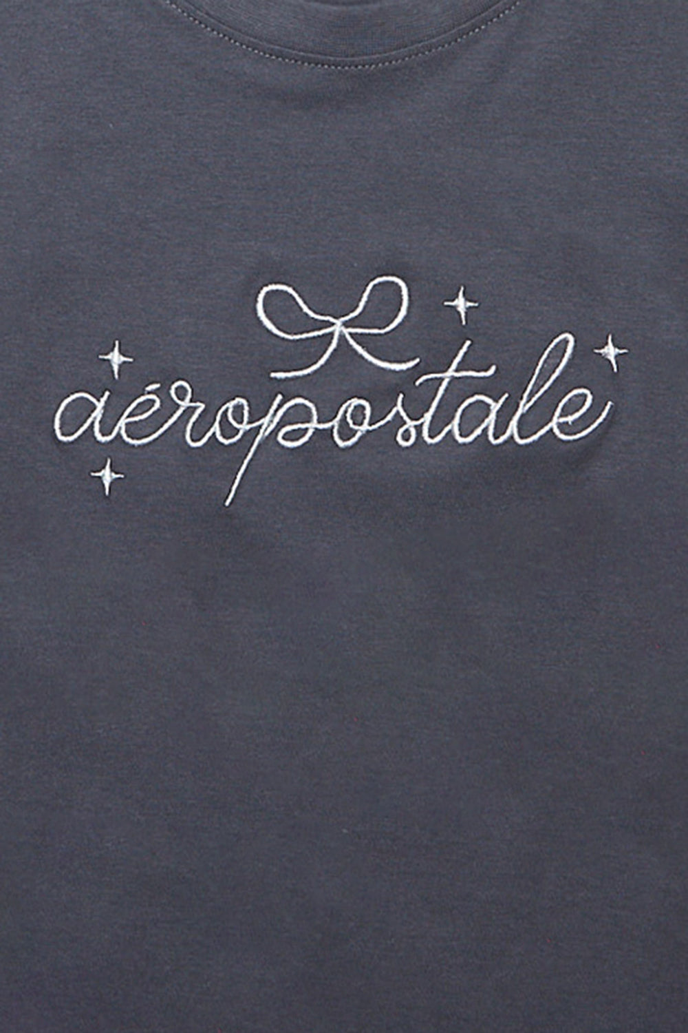 Aéropostale Bow Embroidered Classic Tee Aéropostale Bow Embroidered Classic Tee