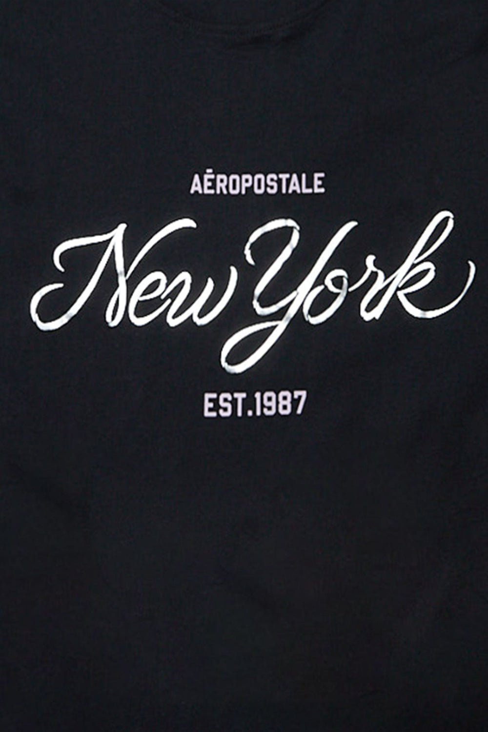 T-shirt coupe boyfriend imprimé AERO New York 1987 T-shirt coupe boyfriend imprimé AERO New York 1987