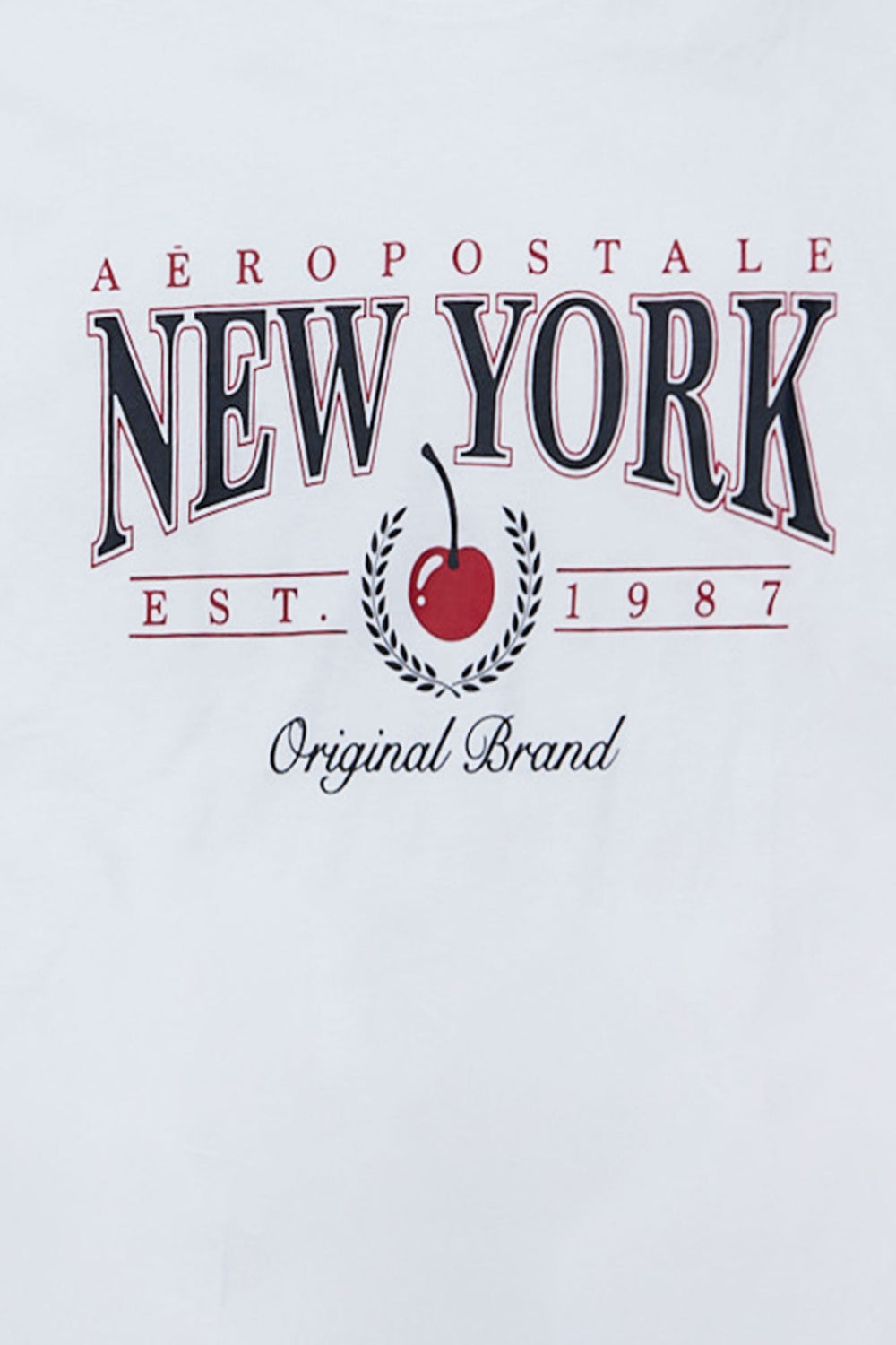 AERO New York Cherry Graphic Boyfriend Tee AERO New York Cherry Graphic Boyfriend Tee