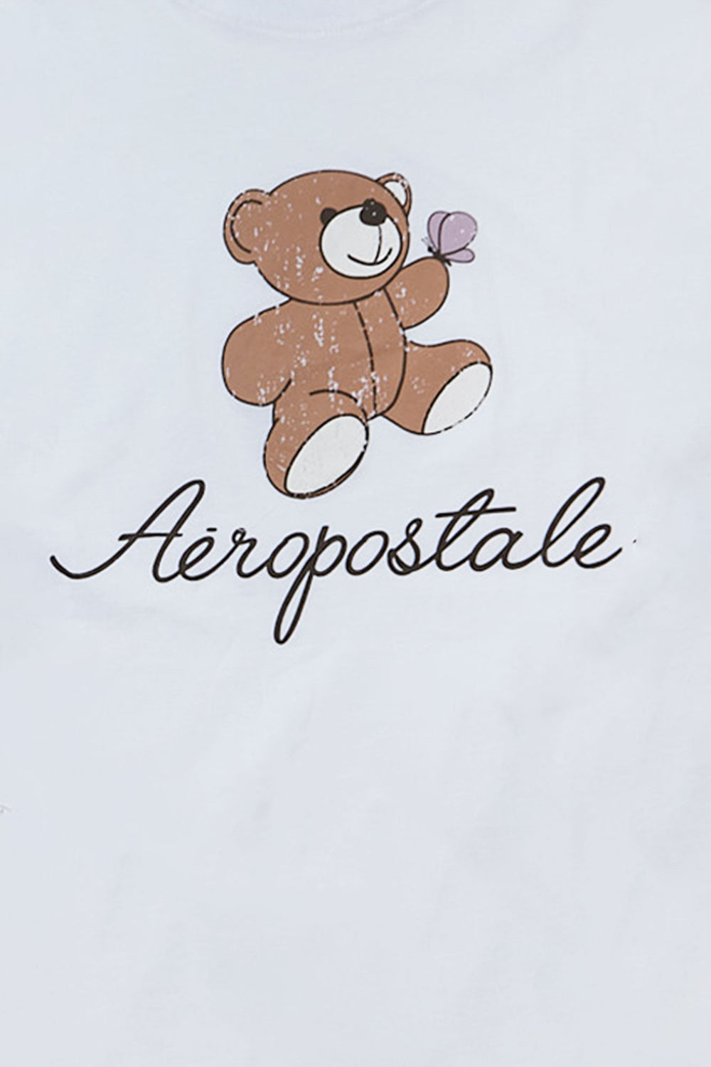 Aéropostale Teddy Bear Graphic Boyfriend Tee Aéropostale Teddy Bear Graphic Boyfriend Tee