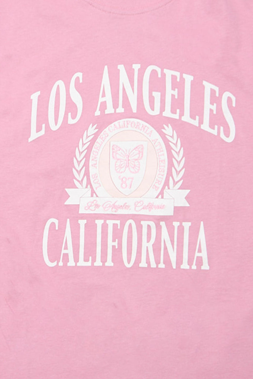 AERO Los Angeles Crest Graphic Boyfriend Tee AERO Los Angeles Crest Graphic Boyfriend Tee