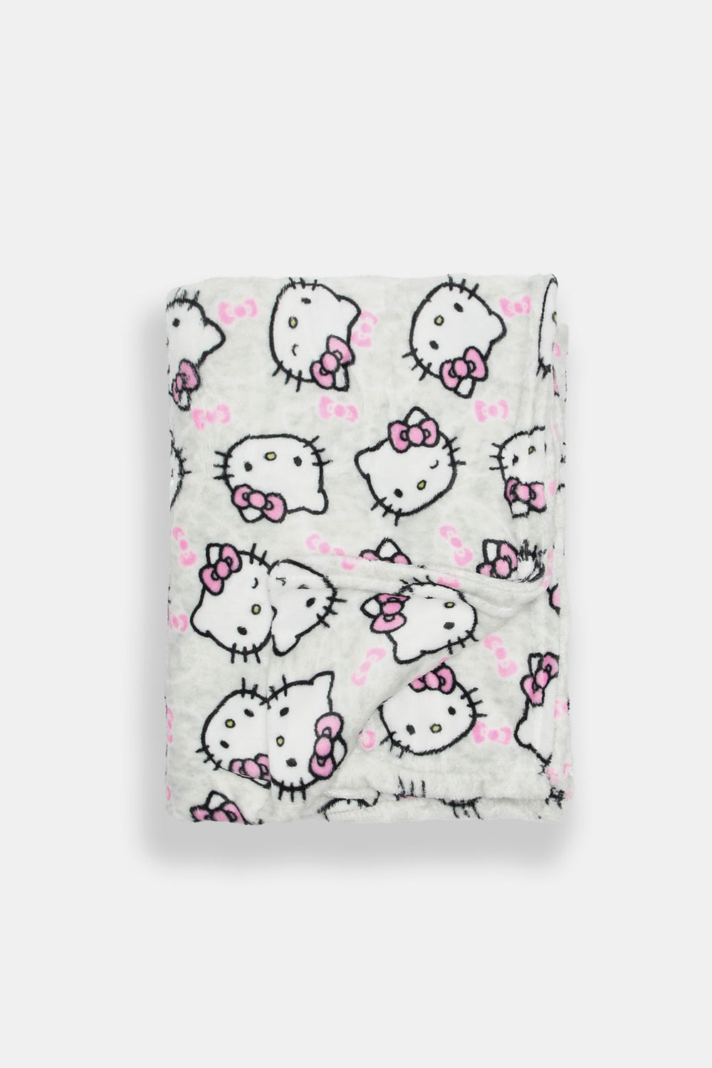 Hello Kitty Bow Plush Throw Blanket Hello Kitty Bow Plush Throw Blanket