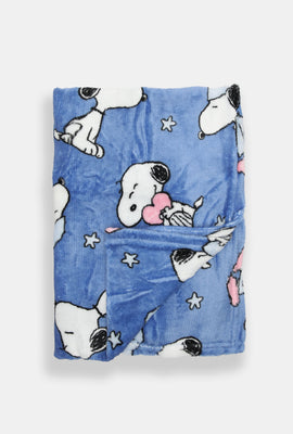 Peanuts Snoopy Plush Throw Blanket