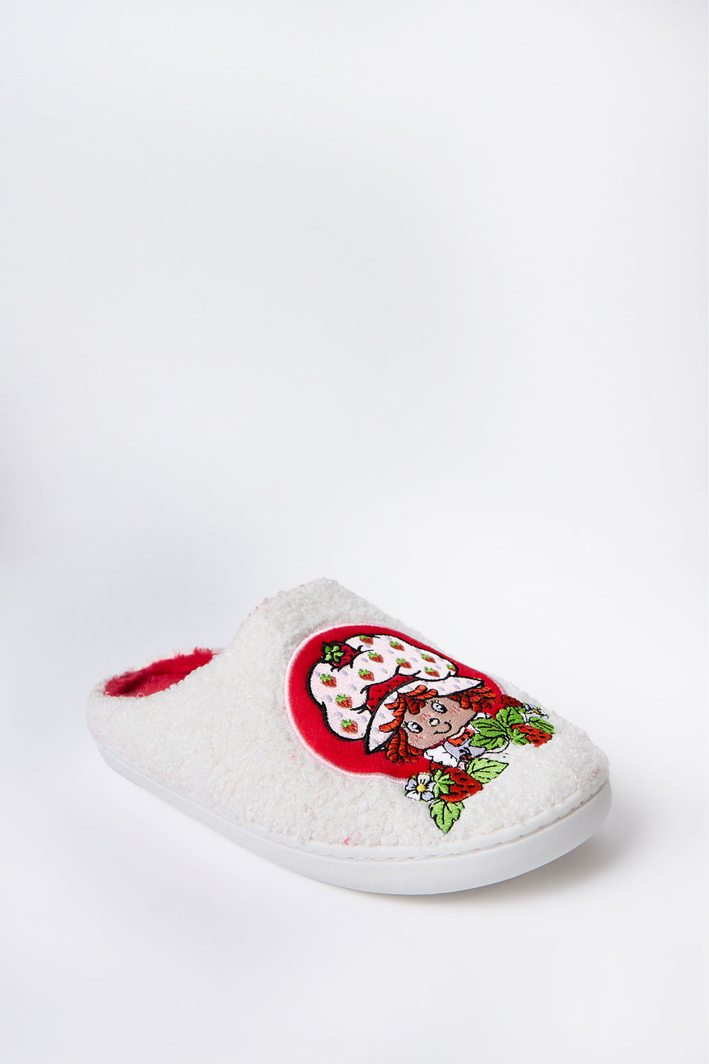 Pantoufles peluche Fraise-Mimi Pantoufles peluche Fraise-Mimi
