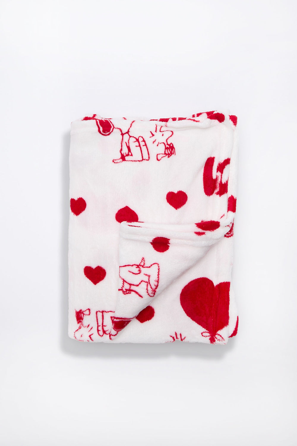 Peanuts Snoopy Hearts Plush Throw Blanket Peanuts Snoopy Hearts Plush Throw Blanket
