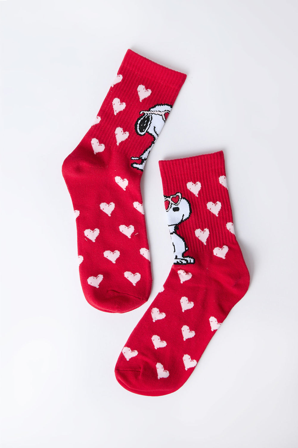 Chaussettes imprimées Peanuts Snoopy à coeurs Chaussettes imprimées Peanuts Snoopy à coeurs
