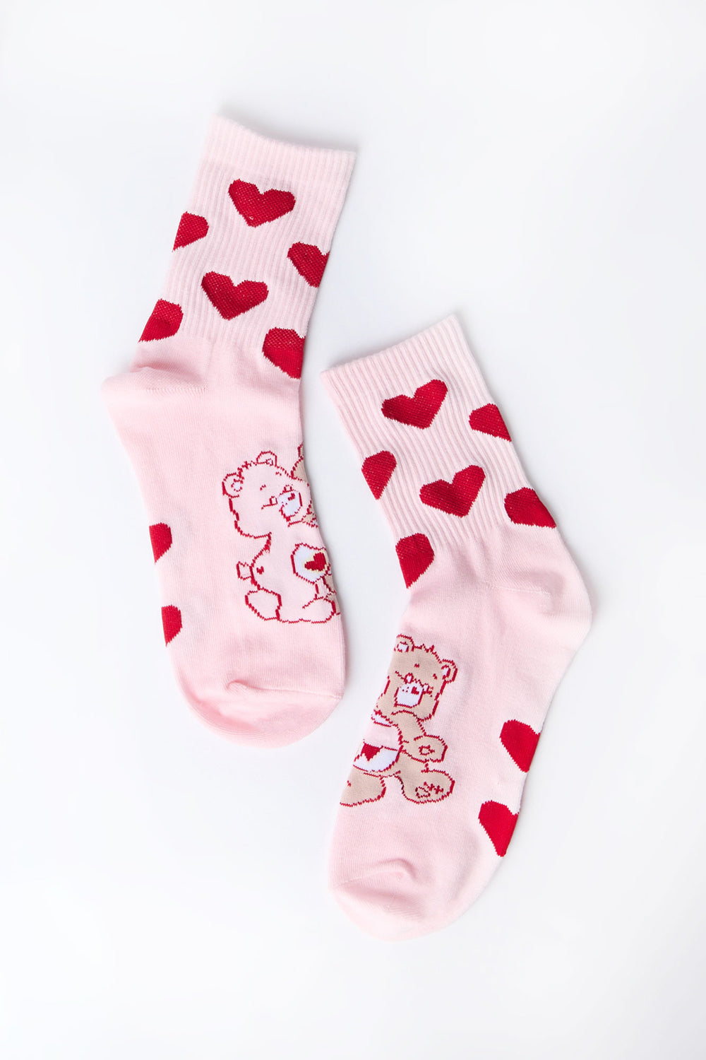 Care Bears Hearts Crew Socks Care Bears Hearts Crew Socks