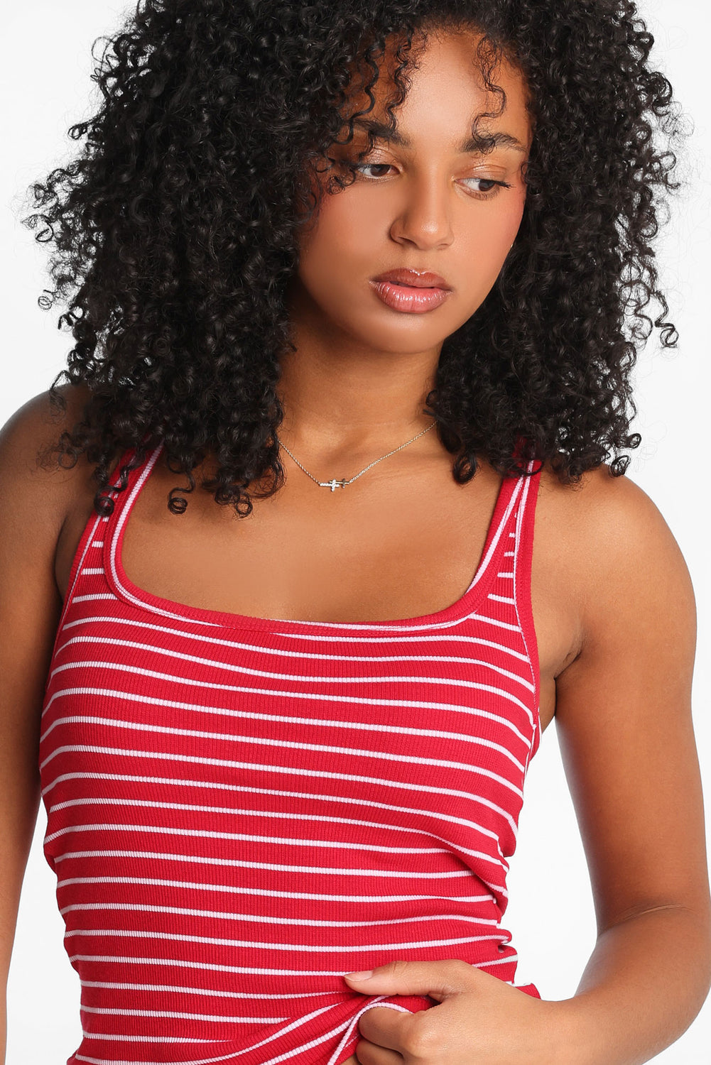 Débardeur long à encolure dégagée AERO Débardeur long à encolure dégagée AERO