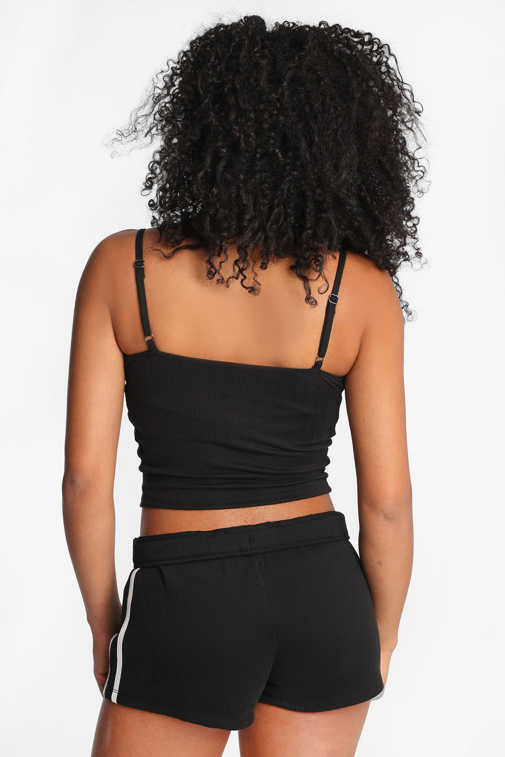 Camisole courte en tricot pointelle AERO Camisole courte en tricot pointelle AERO