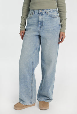 Jean ample à taille haute AERO