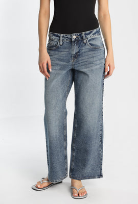 Jean ample taille basse AERO