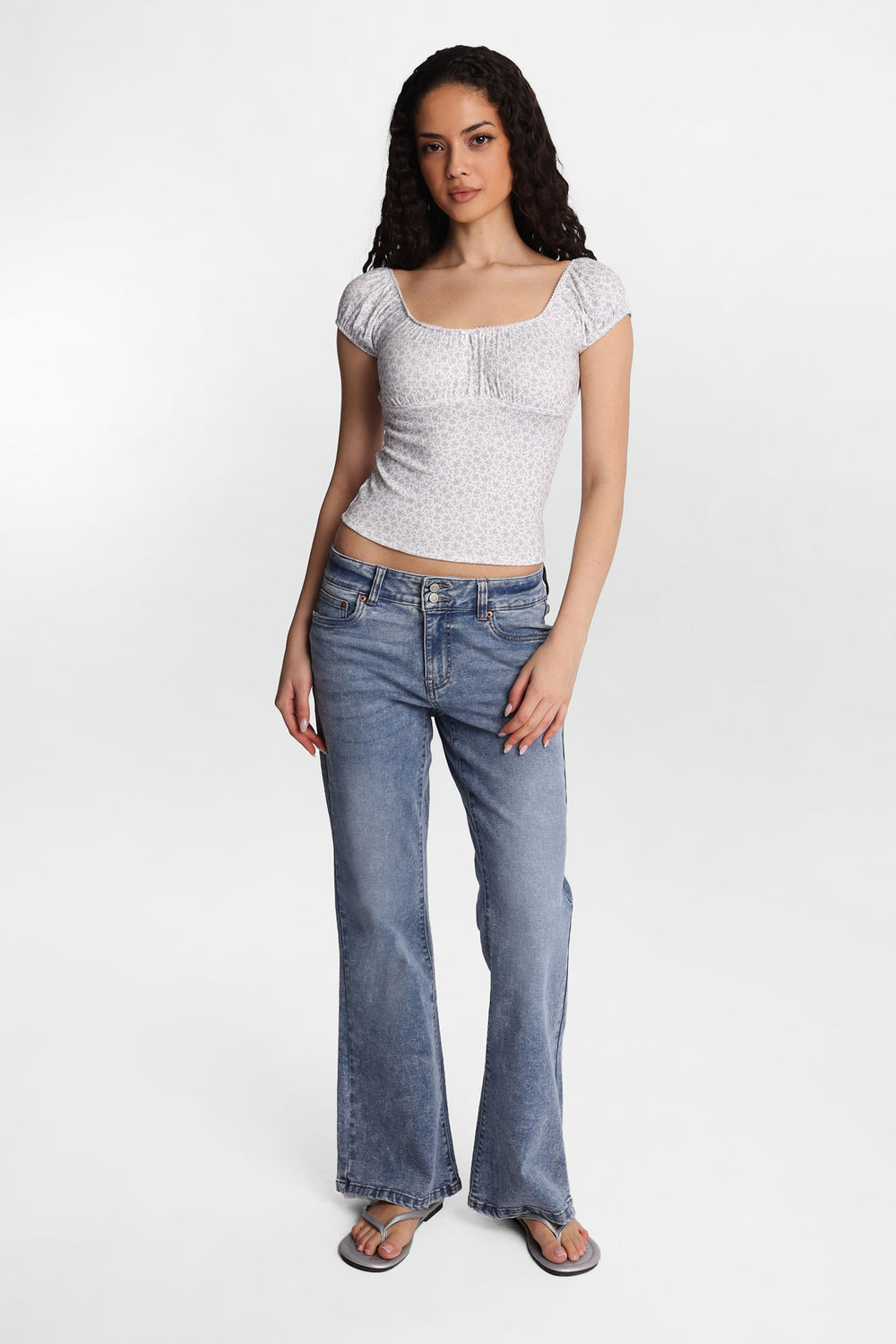 AERO Low Rise Flare Jeans AERO Low Rise Flare Jeans