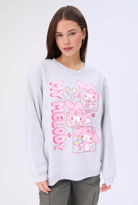 My Melody Graphic Crewneck Sweatshirt