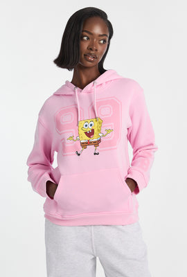 Haut à capuchon imprimé Bob l'éponge