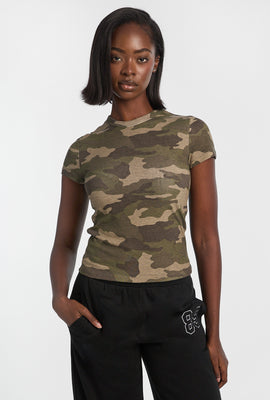 T-shirt court à manches courtes et coupe longue AERO