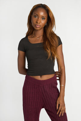 AERO Super Soft Square Neck Baby Tee