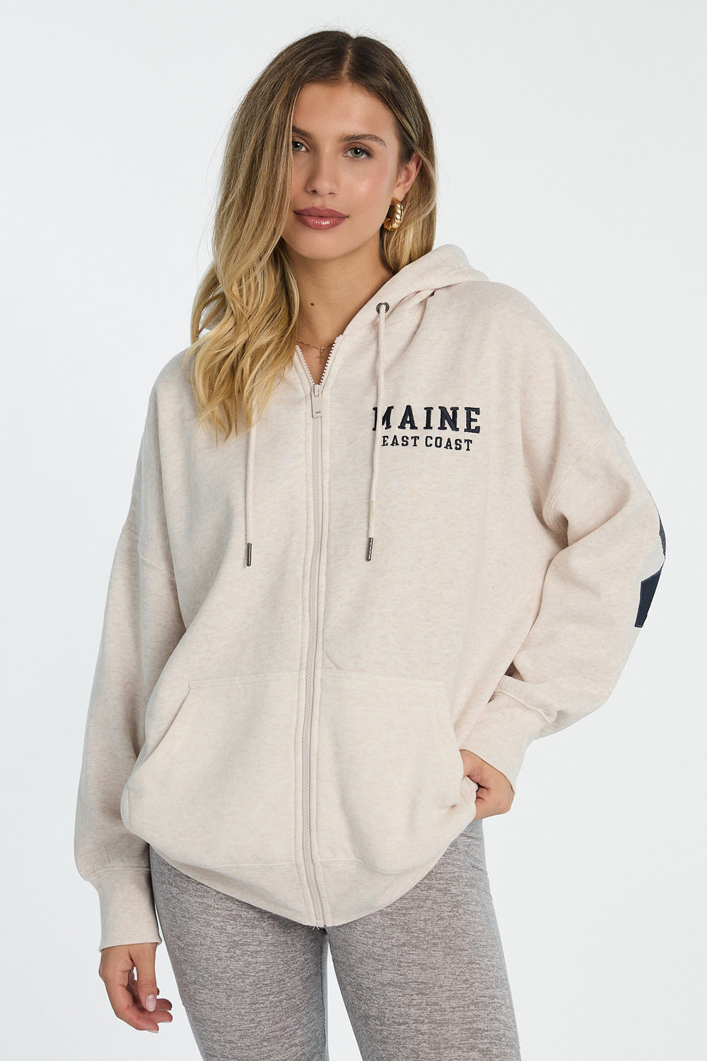 AERO Oversized Zip-Up Hoodie AERO Oversized Zip-Up Hoodie