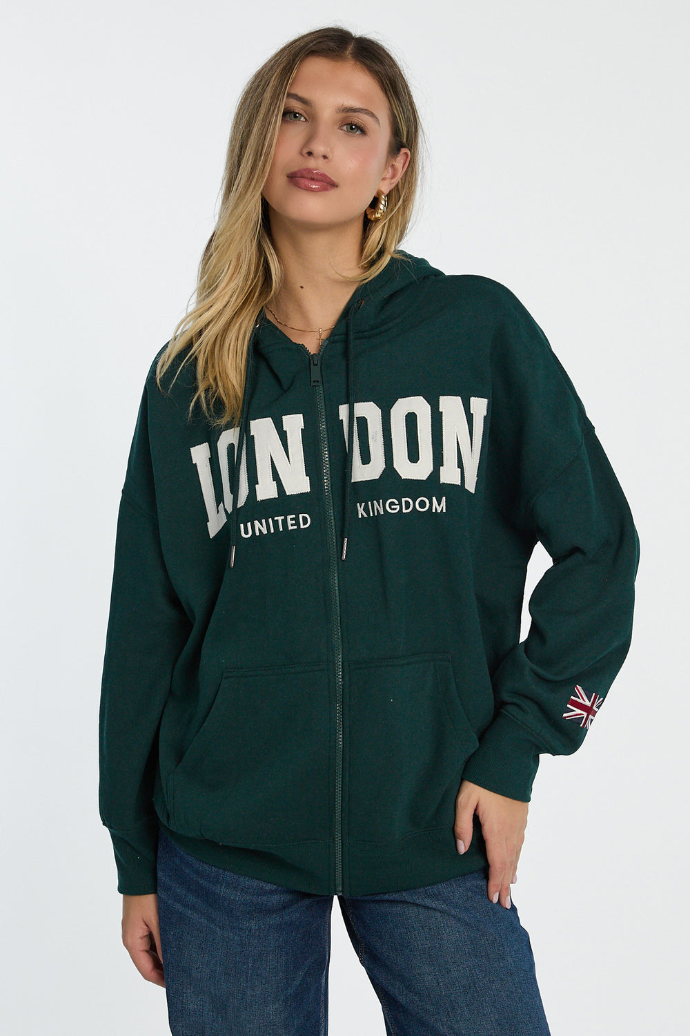 AERO Oversized Zip-Up Hoodie AERO Oversized Zip-Up Hoodie