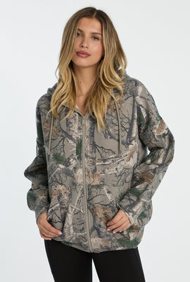 AERO Oversized Zip-Up Hoodie