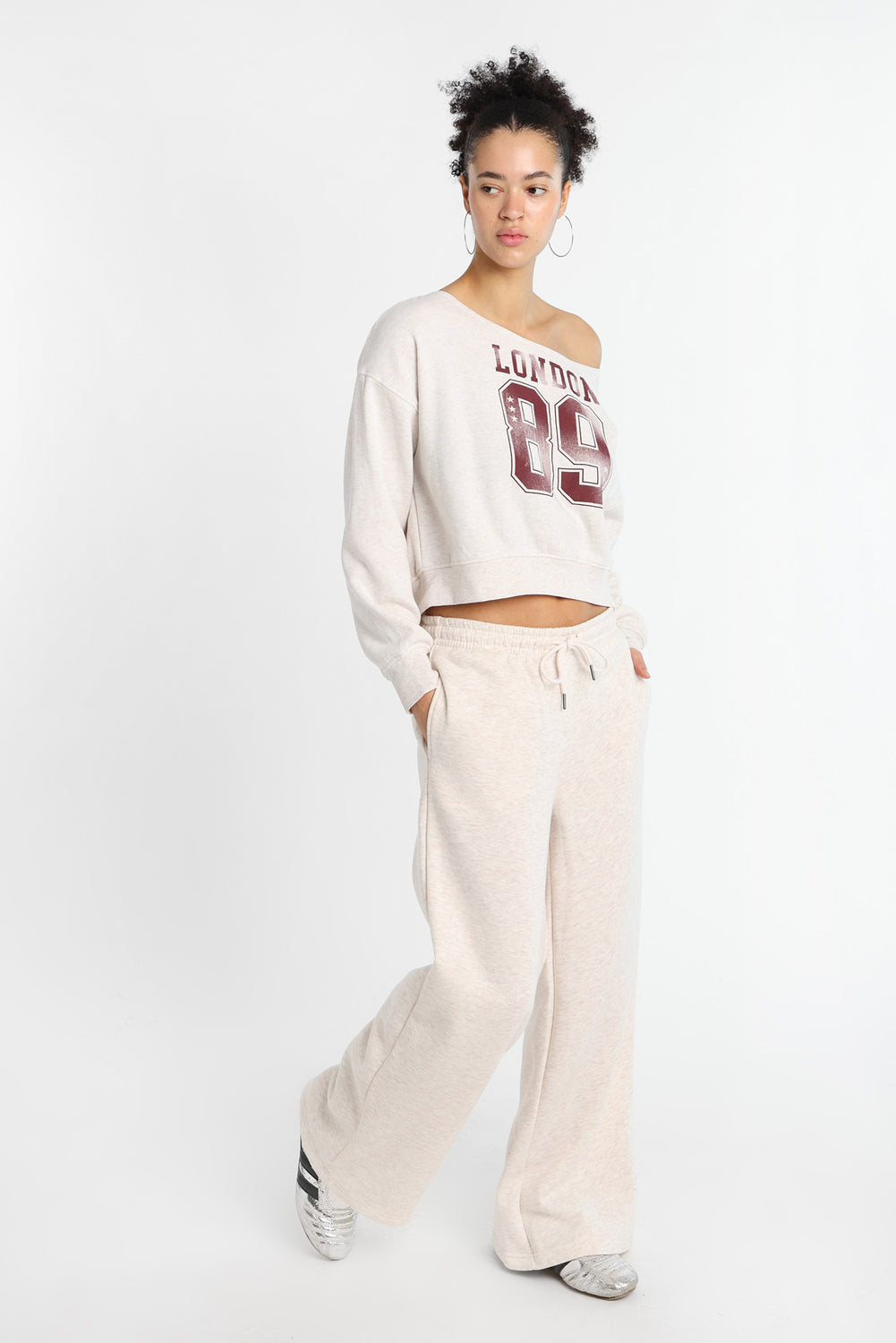 Sweatshirt à épaules dénudées AERO Sweatshirt à épaules dénudées AERO