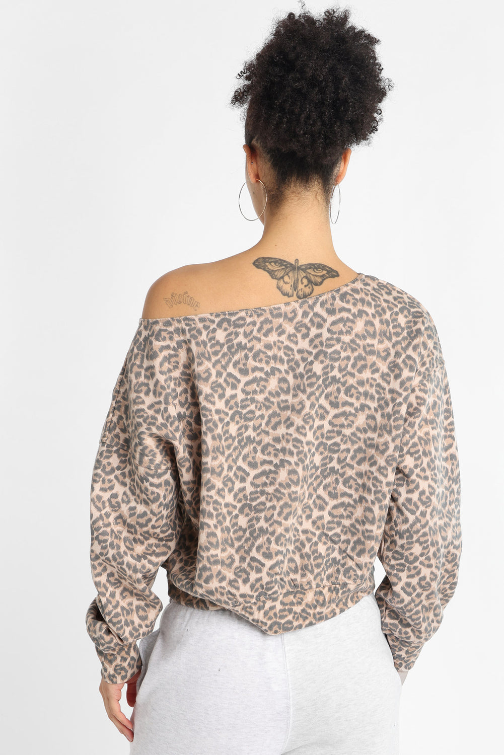 AERO Off-Shoulder Sweatshirt AERO Off-Shoulder Sweatshirt