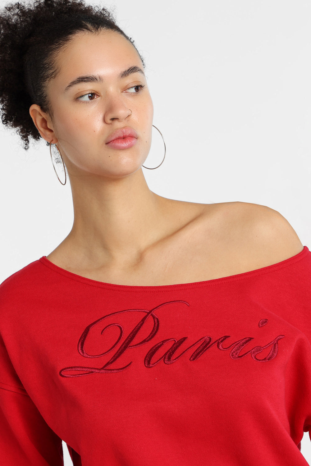 Sweatshirt à épaules dénudées AERO Sweatshirt à épaules dénudées AERO