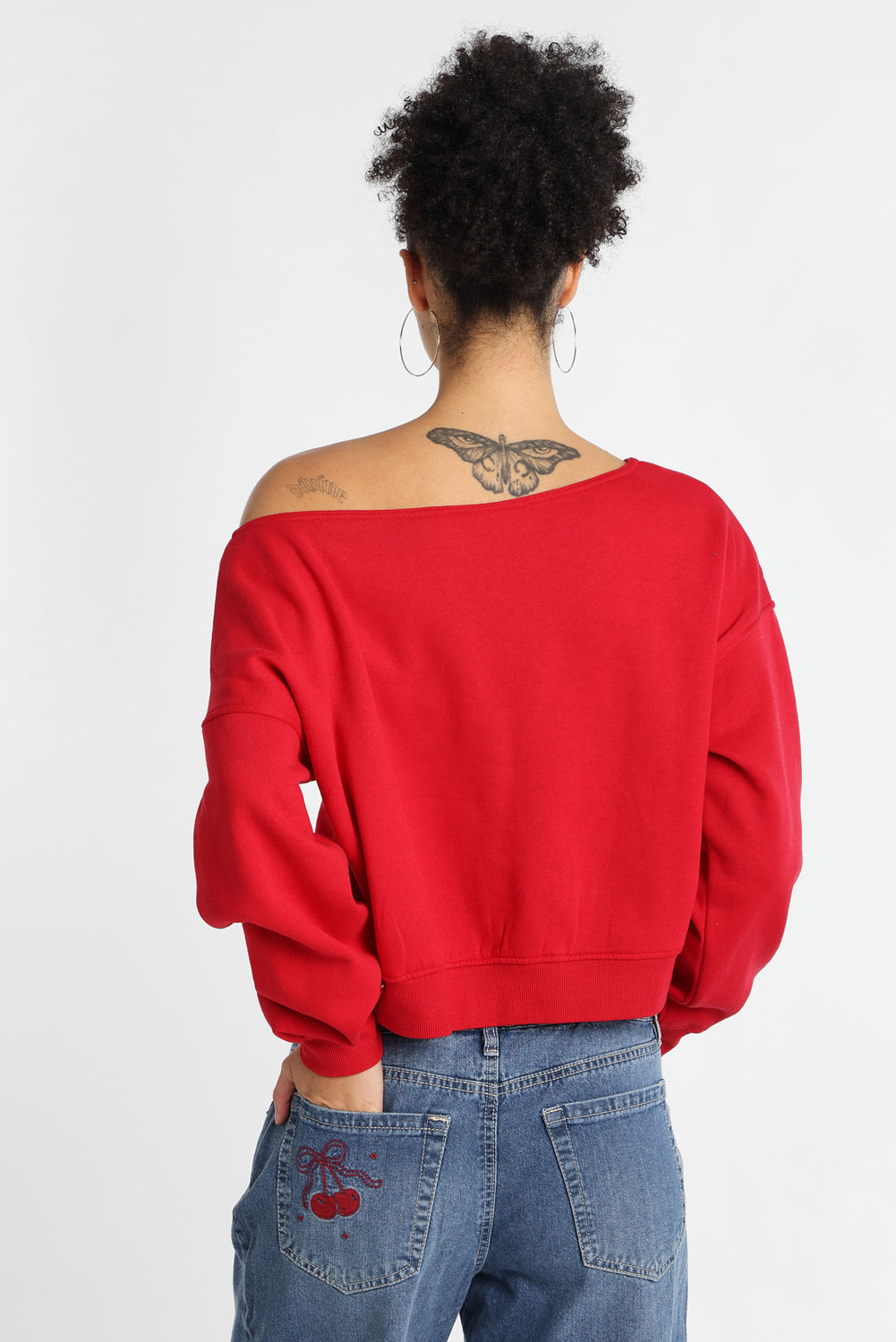 AERO Off-Shoulder Sweatshirt AERO Off-Shoulder Sweatshirt