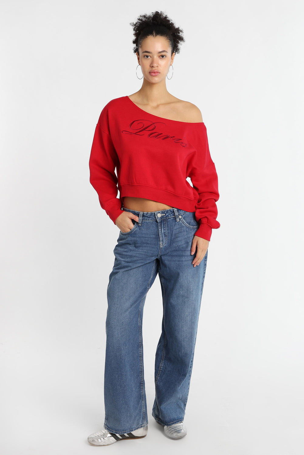 AERO Off-Shoulder Sweatshirt AERO Off-Shoulder Sweatshirt