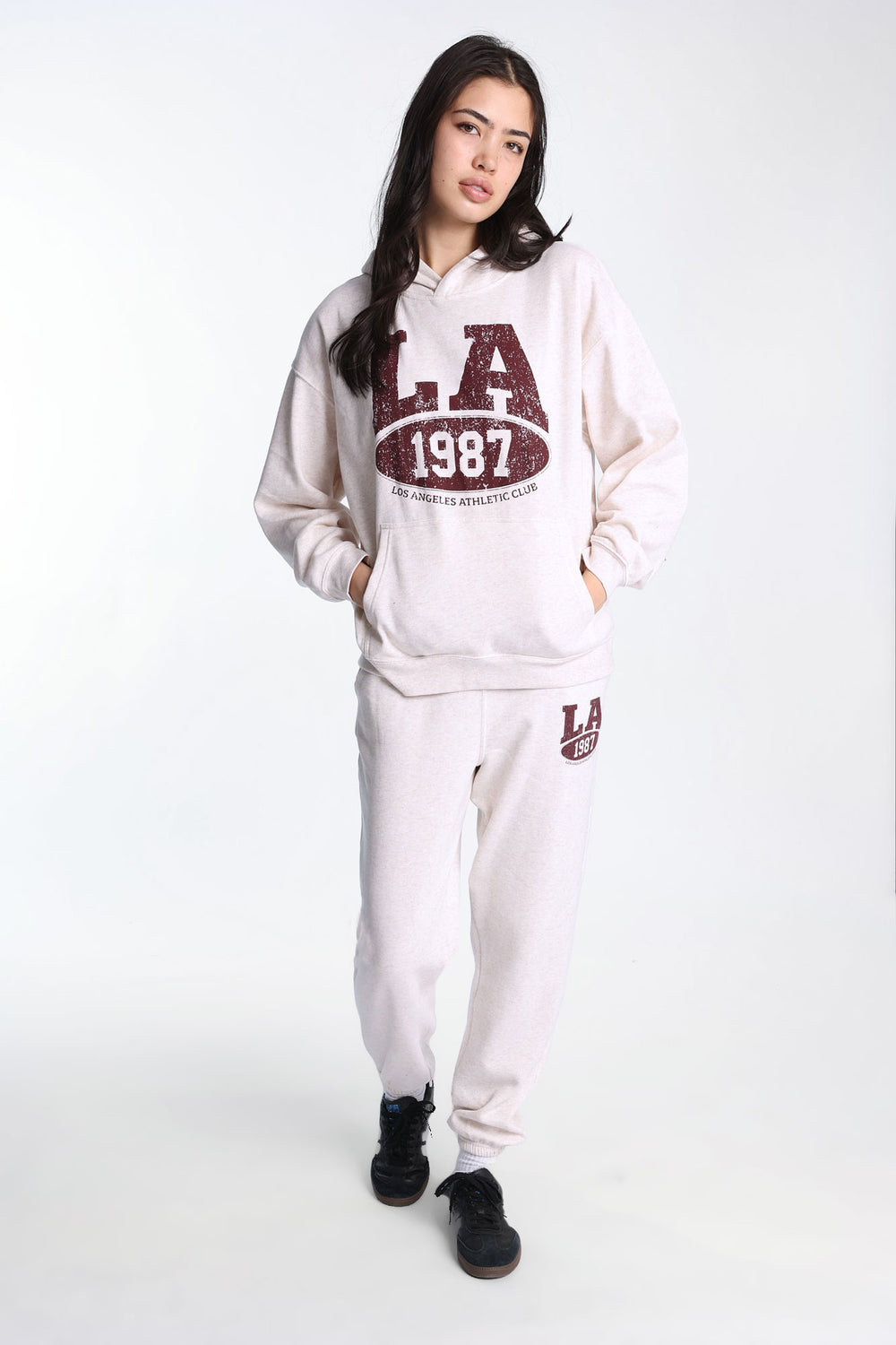 Haut à capuchon coupe boyfriend AERO Haut à capuchon coupe boyfriend AERO