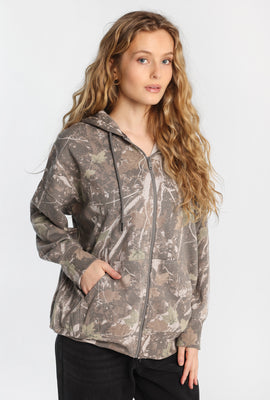 AERO Oversized Zip-Up Hoodie