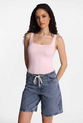 Body à encolure carrée super doux AERO