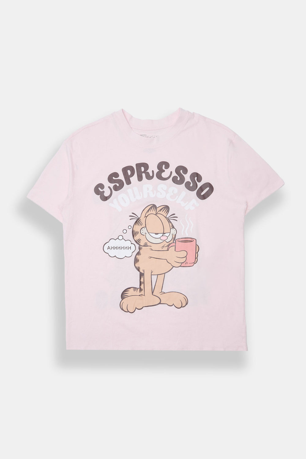 T-shirt coupe boyfriend imprimé Garfield Espresso Yourself T-shirt coupe boyfriend imprimé Garfield Espresso Yourself