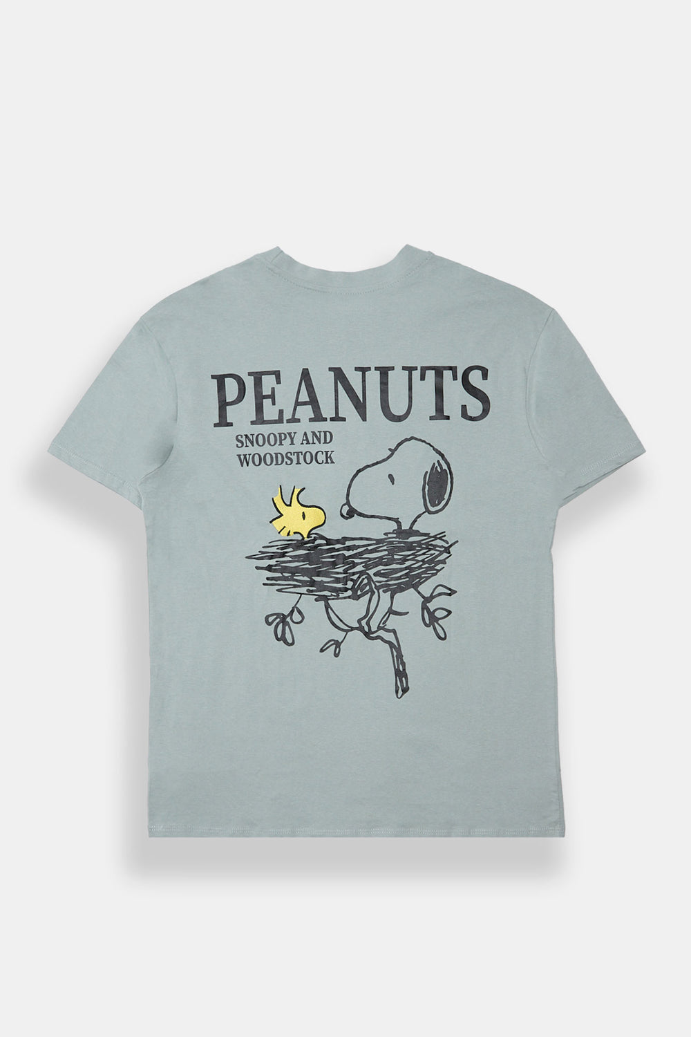 T-shirt coupe boyfriend imprimé Peanuts Snoopy Woodstock T-shirt coupe boyfriend imprimé Peanuts Snoopy Woodstock