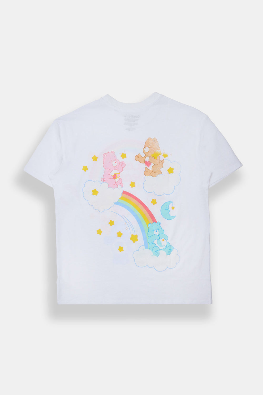 T-shirt coupe boyfriend imprimé arc en ciel Care Bears T-shirt coupe boyfriend imprimé arc en ciel Care Bears