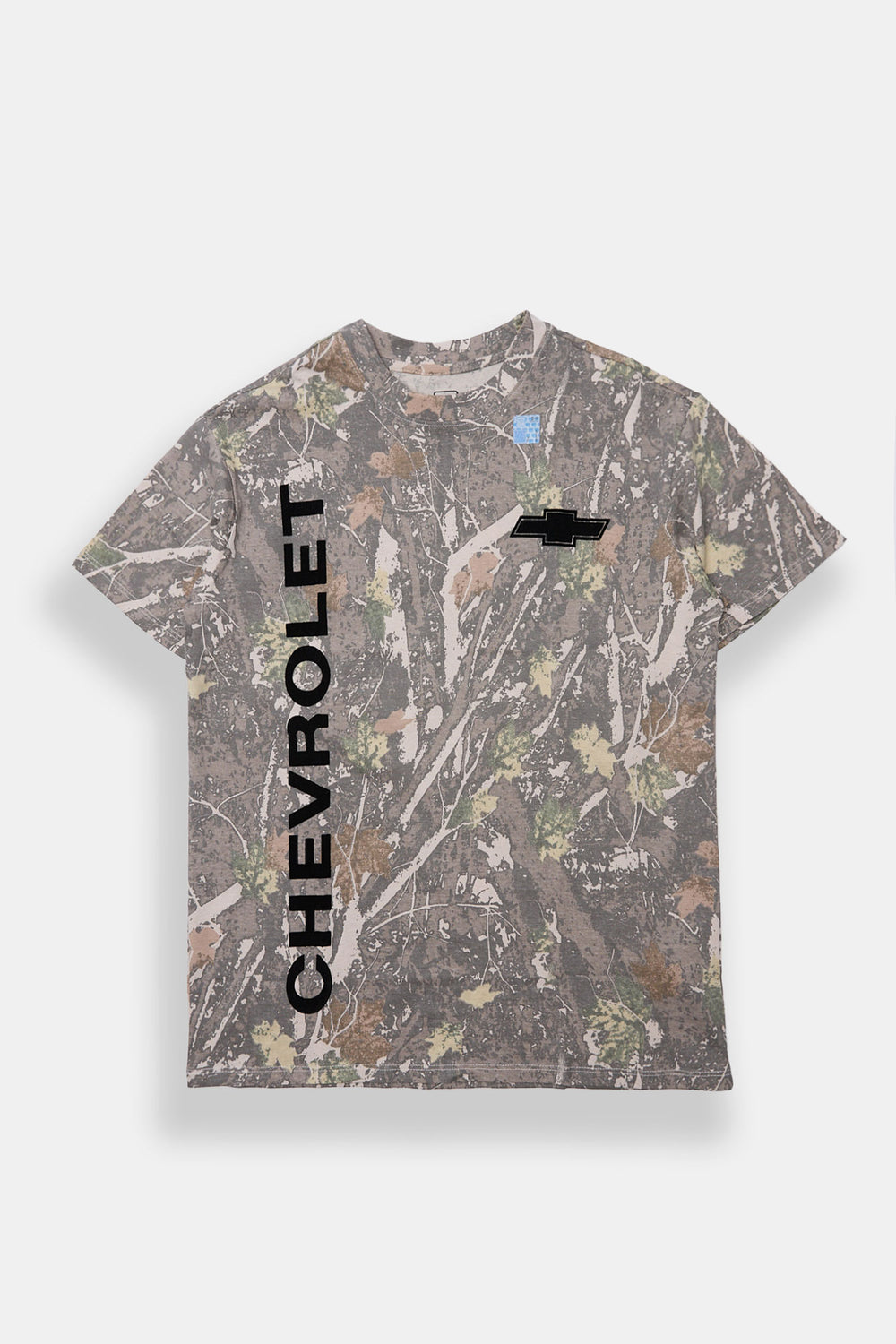 T-shirt boyfriend imprimé camouflage arbre Chevrolet T-shirt boyfriend imprimé camouflage arbre Chevrolet