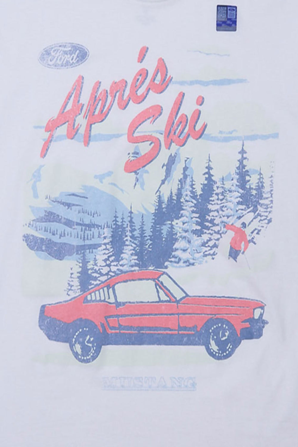 T-shirt boyfriend imprimé Ford Après Ski T-shirt boyfriend imprimé Ford Après Ski