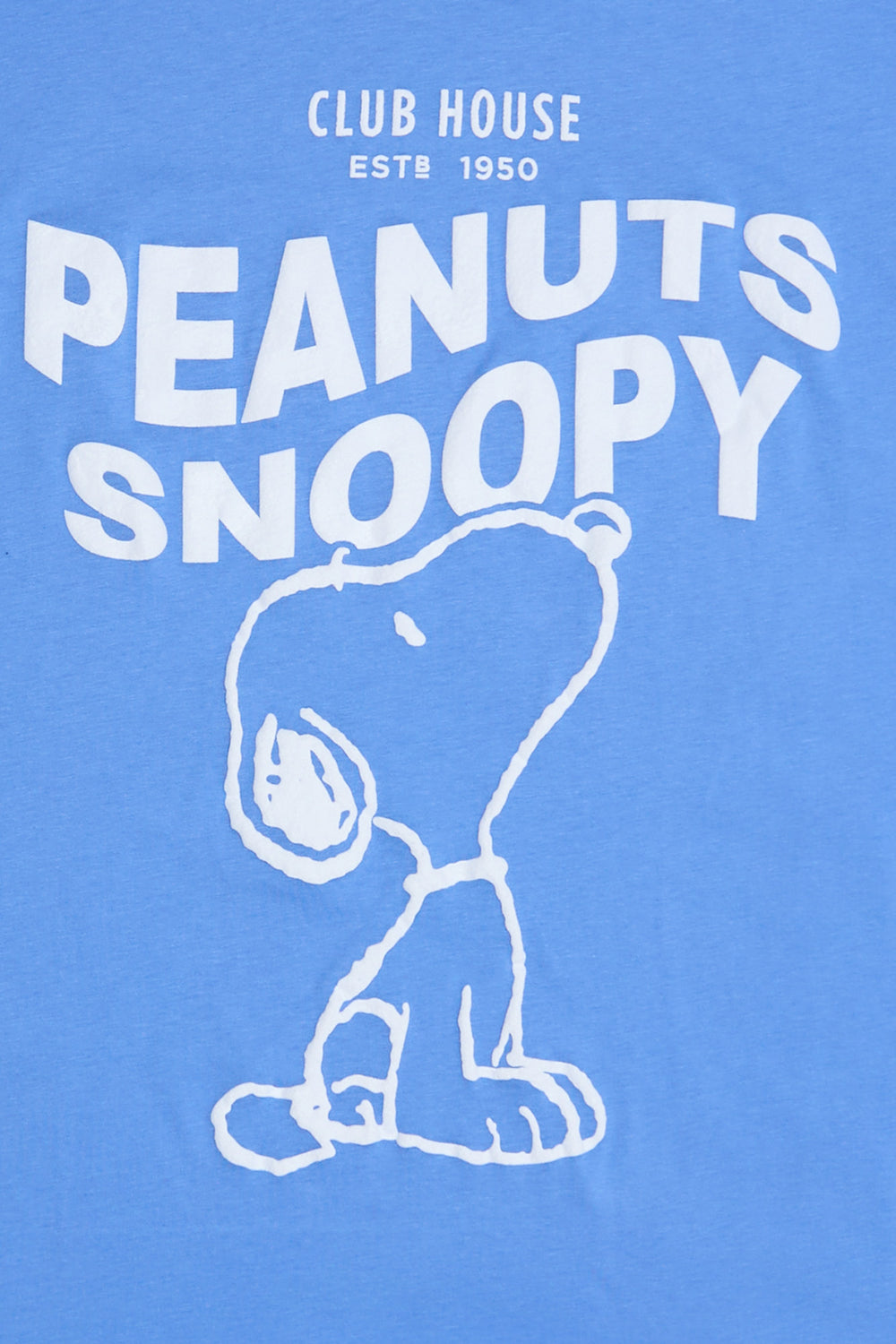 Peanuts Snoopy Puff Print Relaxed Tee Peanuts Snoopy Puff Print Relaxed Tee