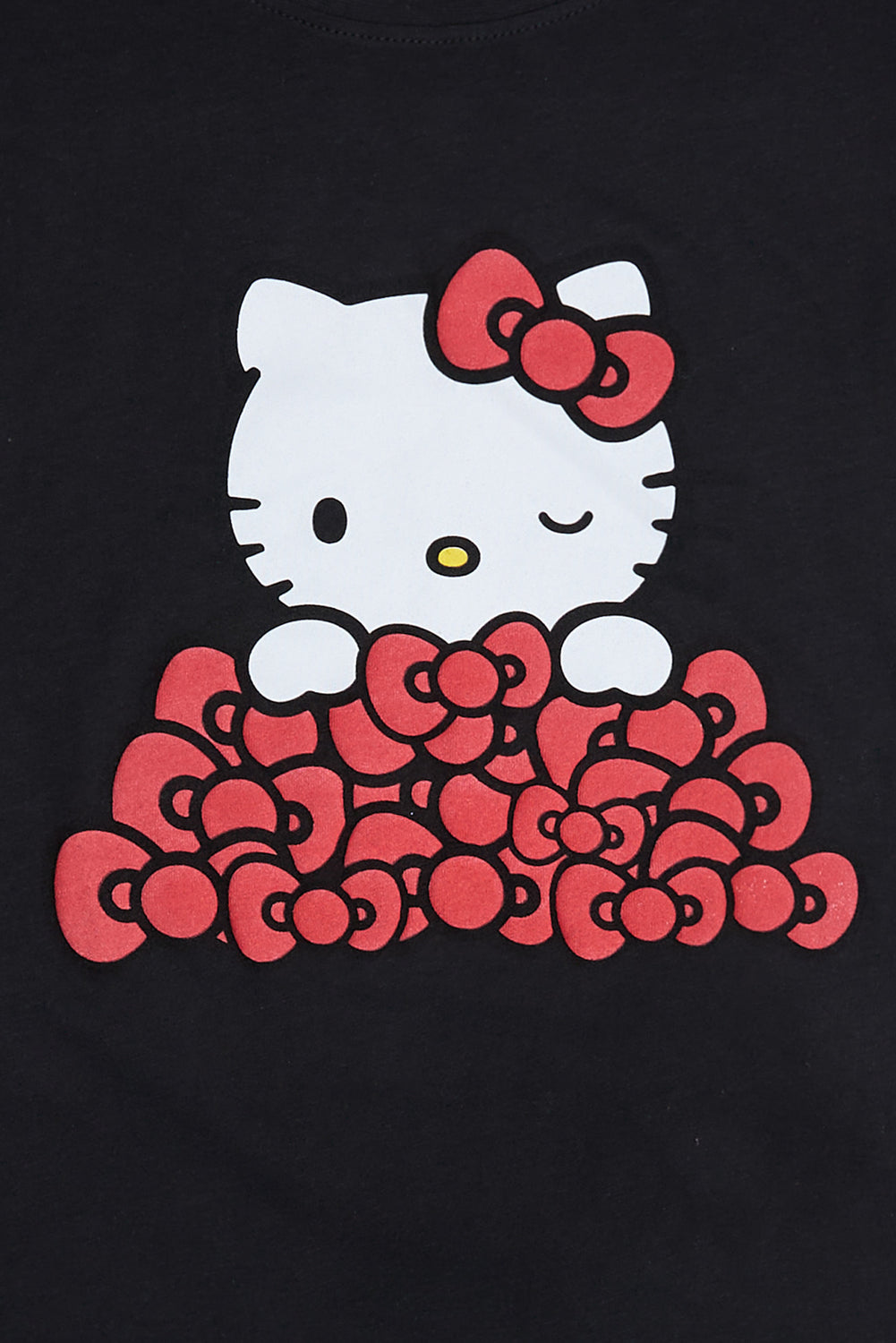 Hello Kitty Bows Graphic Relaxed Tee Hello Kitty Bows Graphic Relaxed Tee